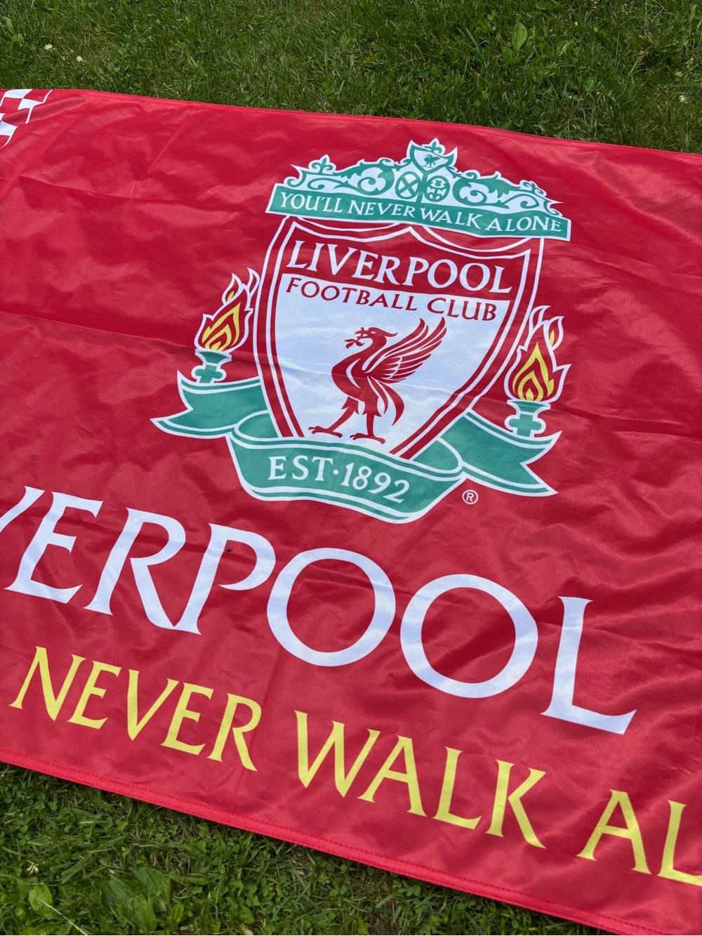 Liverpool FC Flag The Reds Football Club Soccer Indoor Outdoor - Picture 2 of 3